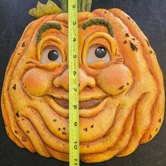 Vintage 2006 Halloween Animated Pumpkin Face Light Up Motion Eyes - Picture 12 of 13